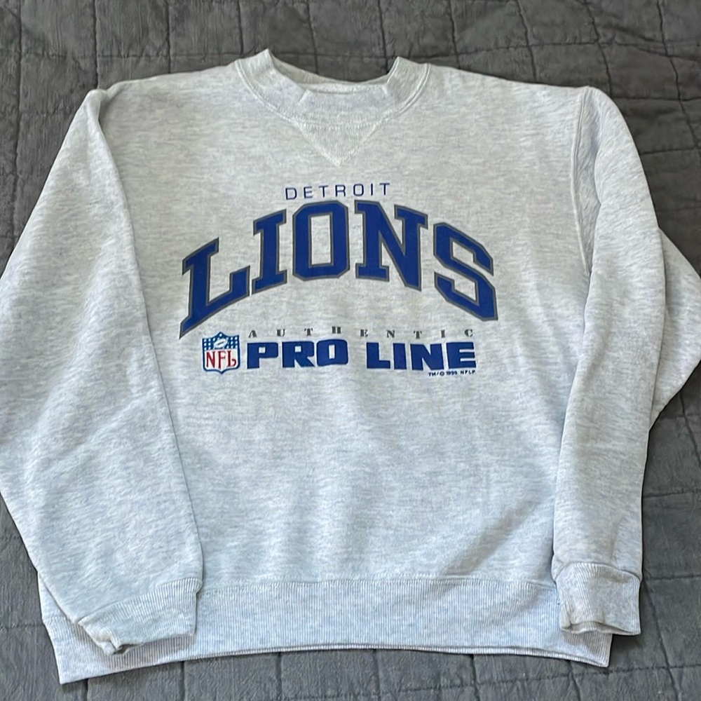 Vintage 1995 Detroit Lions Crewneck